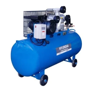 Compresor de aire Hyundai 300L 7.5HP 380V industrial de banda (alta presión 10–12 bar)