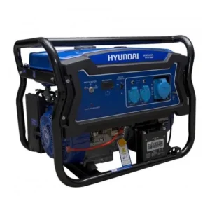 Generador portátil Hyundai HYE5500 a gasolina 5500W (5.5 kW) 110V/220V con arranque eléctrico y manual