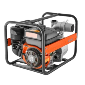 Motobomba a gasolina Husqvarna W80P 3” (80 mm) 196 cc 3.7 kW (≈5 HP) alta capacidad 54,000 L/h